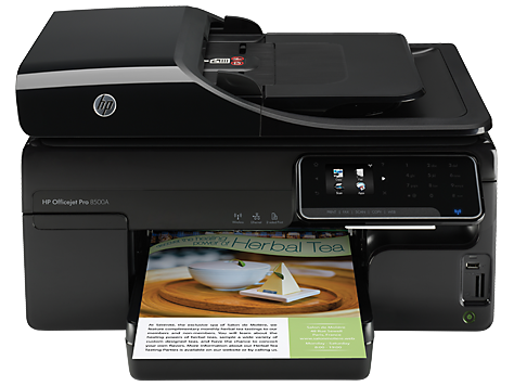 Impressora HP Officejet Pro e-multifuncional série 8500A - A910