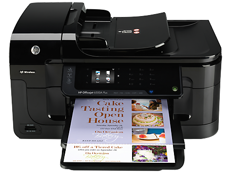 what is the hp officejet 6500a plus and how does it work