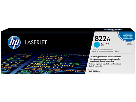Bęben obrazowy z błękitnym tonerem HP 822A LaserJet
