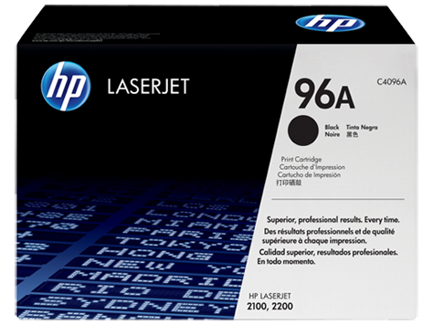 HP 96A 黑色原装 LaserJet 碳粉盒