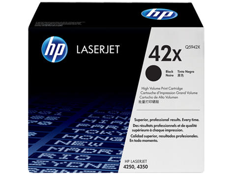 Δοχείο αυθεντικού μαύρου γραφίτη υψηλής απόδοσης LaserJet HP 42X