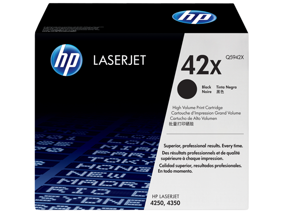 Image for HP 42X High Yield Black Original LaserJet Toner Cartridge from HP2BFED