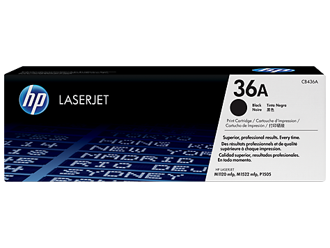 HP 36A CB436A Fekete toner / festékkazetta LaserJet P1505 M1522 M1120 nyomtató /MFPkhez (2000 old.)