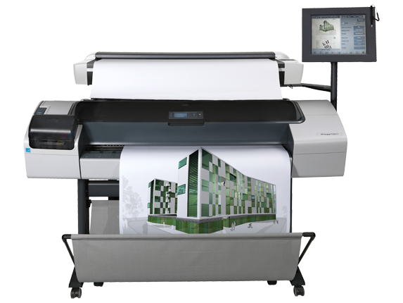 , HP Designjet T1200 HD Multifunction Printer