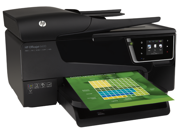 Series 3 of 3 Inkjet All-in-One Printers, HP Officejet 6600 e-All-in-One Printer - H711a/H711g