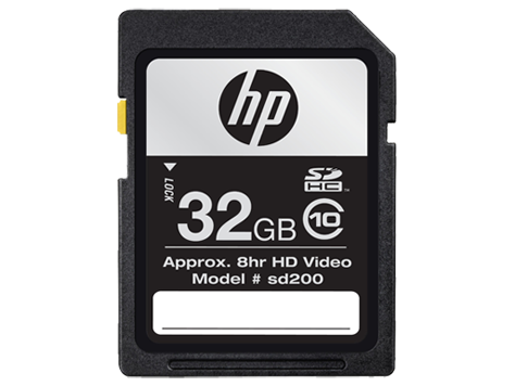Tarjeta HP sd200 SDHC de alta velocidad