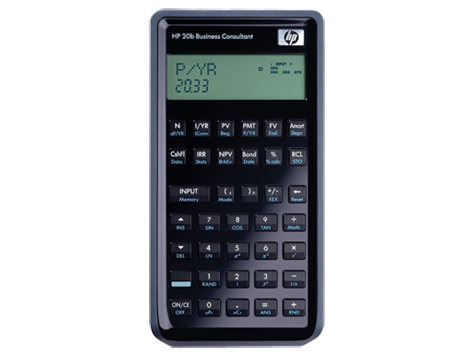 Calcolatrice finanziaria business HP 20b