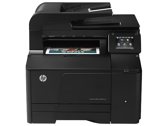 Hp laserjet 200 colormfp m276nw не печатает цветными картриджами