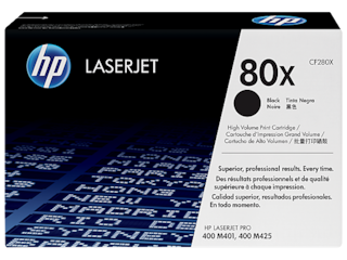 HP 80X High Yield Black Original LaserJet Toner Cartridge, CF280X