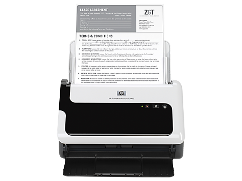 Scanner avec bac d'alimentation HP Scanjet Professional 3000