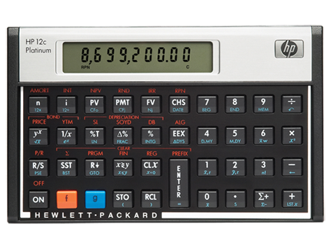Hp 12c Platinum Financial Calculator Hp Customer Support