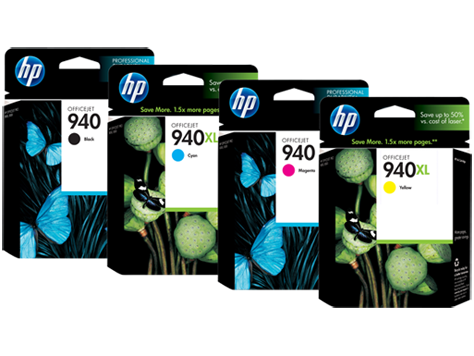 Cartuchos de tinta HP 940