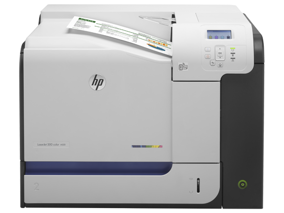 Color Laser Printers, HP LaserJet Enterprise 500 color Printer M551n