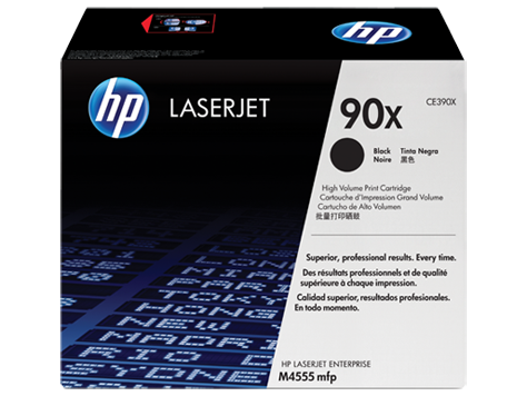 HP 90X CE390X LaserJet fekete toner / festékkazetta M4555 600 M602 M603 sorozathoz 24000 oldal