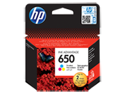 HP 650 CZ102AE háromszínű tintapatron eredeti CZ102AE DJ Ink Adv. 1015 1515 2515 2545 2645 3515 3545 4515 4645 (200 old.)