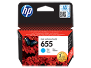 HP 655 CZ110AE ciánkék tintapatron eredeti CZ110AE DJ Ink Adv. 3525 4615 4625 5525 65xx 5 (600 old.)