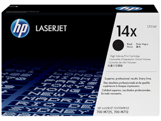 HP 14X High Yield Black Original LaserJet Toner Cartridge, CF214X