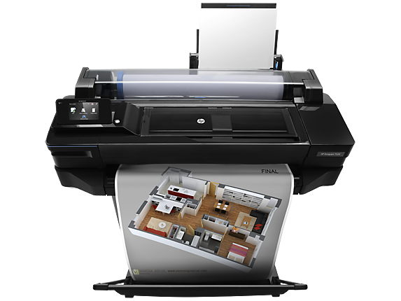 HP® DesignJet T520 24-in Printer (CQ890A#B1K)