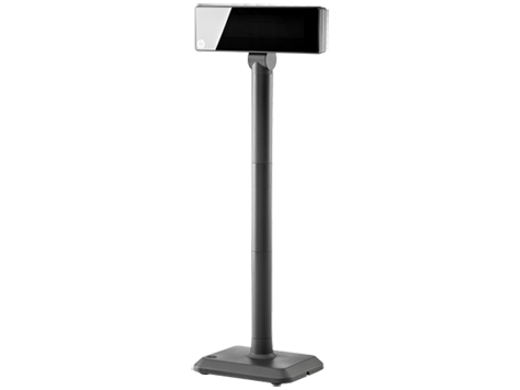 Monitor HP com pedestal para ponto de venda gráfico