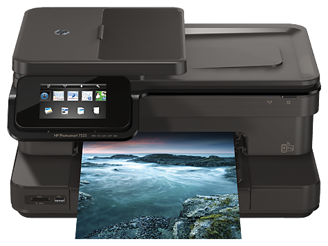 Imprimante E Tout En Un Hp Photosmart 7525 Telechargements De Logiciels Et De Pilotes Assistance Clientele Hp