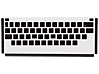 HP LaserJet Keyboard Overlay Kit-Danish/French-Switzerland/German-Switzerland