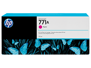 HP® 771A 775-ml Magenta DesignJet Ink Cartridge (B6Y17A)