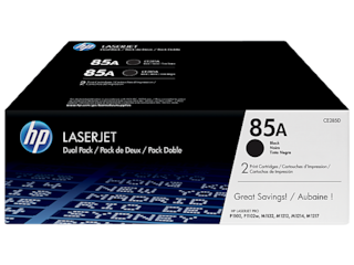 HP 85A 2-pack Black Original LaserJet Toner Cartridges