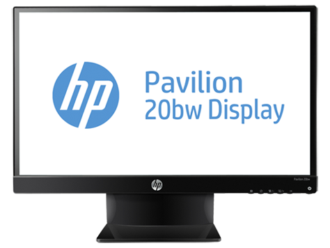 Monitor IPS HP Pavilion 20bw de 20 pulgadas diagonal con retroiluminación LED