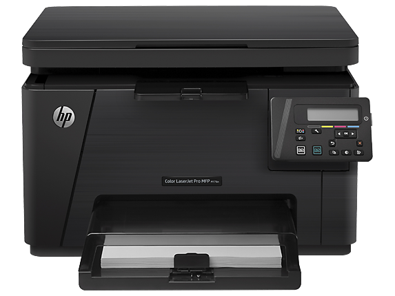 Принтер color laserjet pro mfp m176n замятие бумаги как удалить