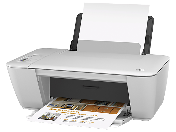 An HP deskjet 1510 printer with spare cartridges