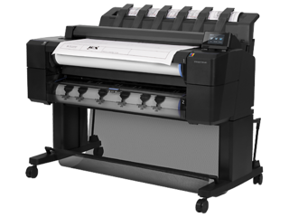 Hp designjet t2500 замена сервисной станции