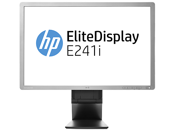 Business Monitors, HP EliteDisplay E241i 24-in IPS LED Backlit Monitor