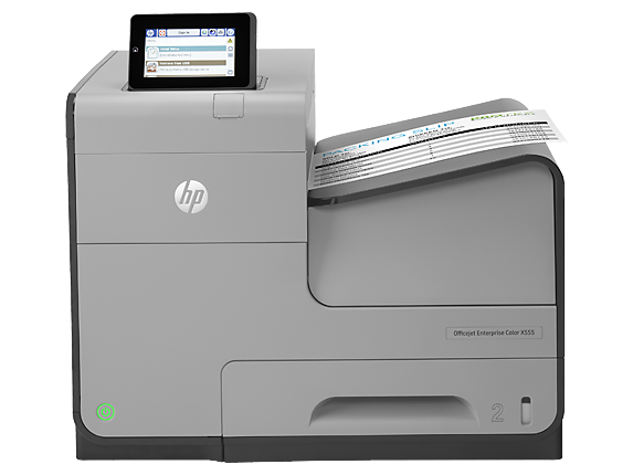 Business Ink Printers, HP OfficeJet Enterprise Color X555dn