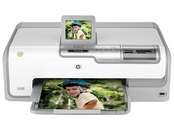 , HP Photosmart D7255 Printer