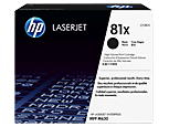 HP 81X CF281X nagy kapacitású fekete eredeti LaserJet M630 tonerkazetta (25000 old.)