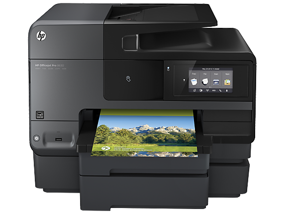 hp officejet pro 8610 installed as a web services printer