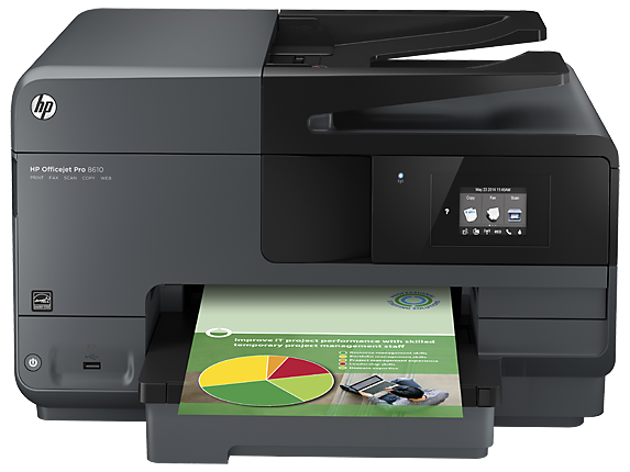 Business Ink Printers, HP Officejet Pro 8610 e-All-in-One Printer