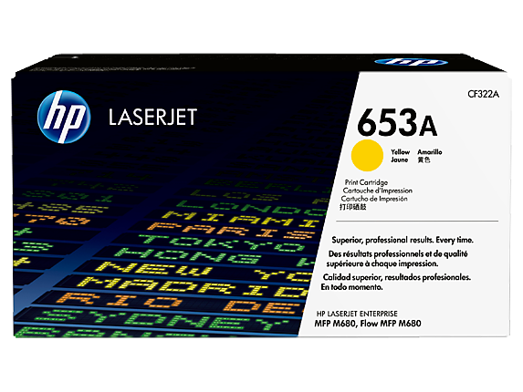 Image for HP 653A Yellow Original LaserJet Toner Cartridge from HP2BFED