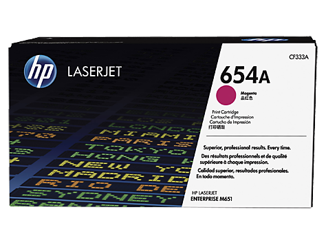 HP 654A CF333A bíbor toner / festékkazetta LaserJet M651 (15000 old.)