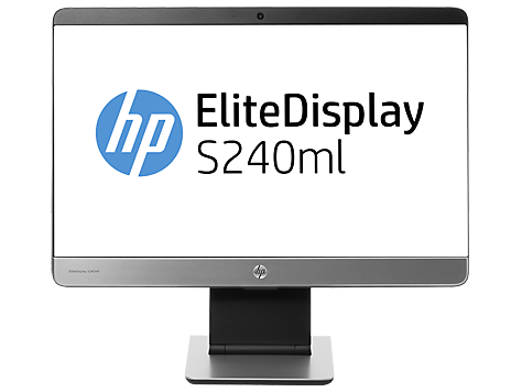 HP EliteDisplay S240ml 23.8-in IPS LED Backlit MHL Monitor