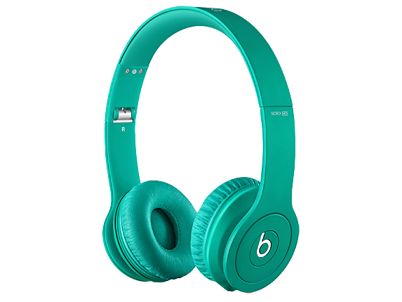 Beats Solo HD On-Ear Teal Headphones 