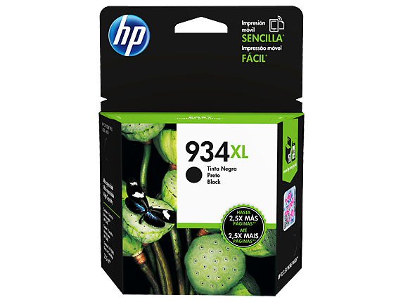 Image for HP 934XL High Yield Black Original Ink Cartridge from HP2BFED