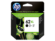 HP 62XL fekete tintapatron eredeti C2P05AE ENVY 5540 5640 7640 OfficeJet 5740 (450 old.)