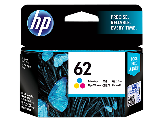 HP 62 インクカートリッジ カラー | HP® Japan