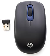Mouse ottico portatile HP senza fili