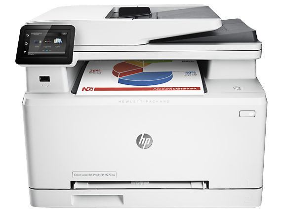 Laser Multifunction Printers, HP Color LaserJet Pro MFP M277dw