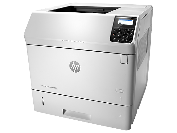 Series 3 of 6 Black and White Laser Printers, HP LaserJet Enterprise M605dh