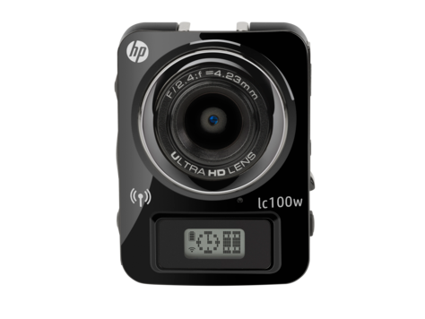 Mini caméscope sans fil noir HP lc100w