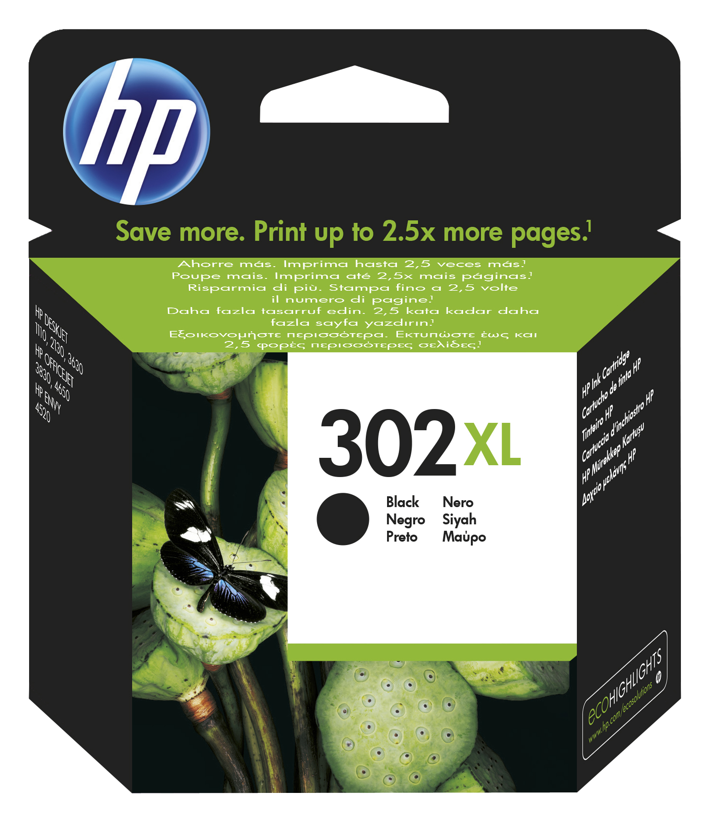 HP 302 XL Remanufactured Ink Cartridges Twin Pack - High Capacity Black  Twin Pack Ink Cartridges - Compatible For (F6U68AE, HP 302XL, HP302XL, HP  302 XL) - Best Office Supplies Ltd