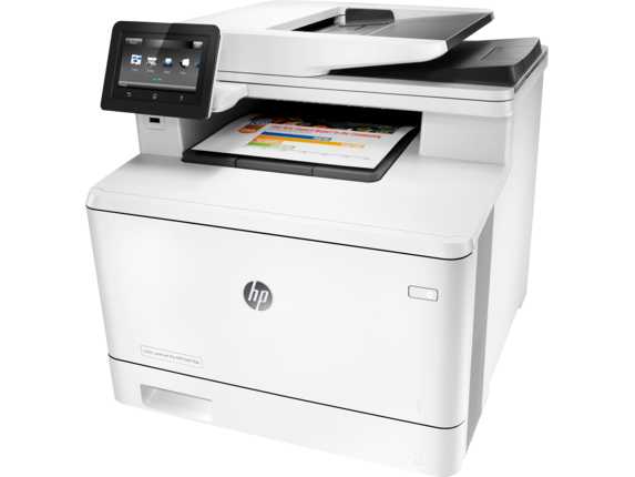 Series 2 of 4 Laser Multifunction Printers, HP Color LaserJet Pro MFP M477fdn
